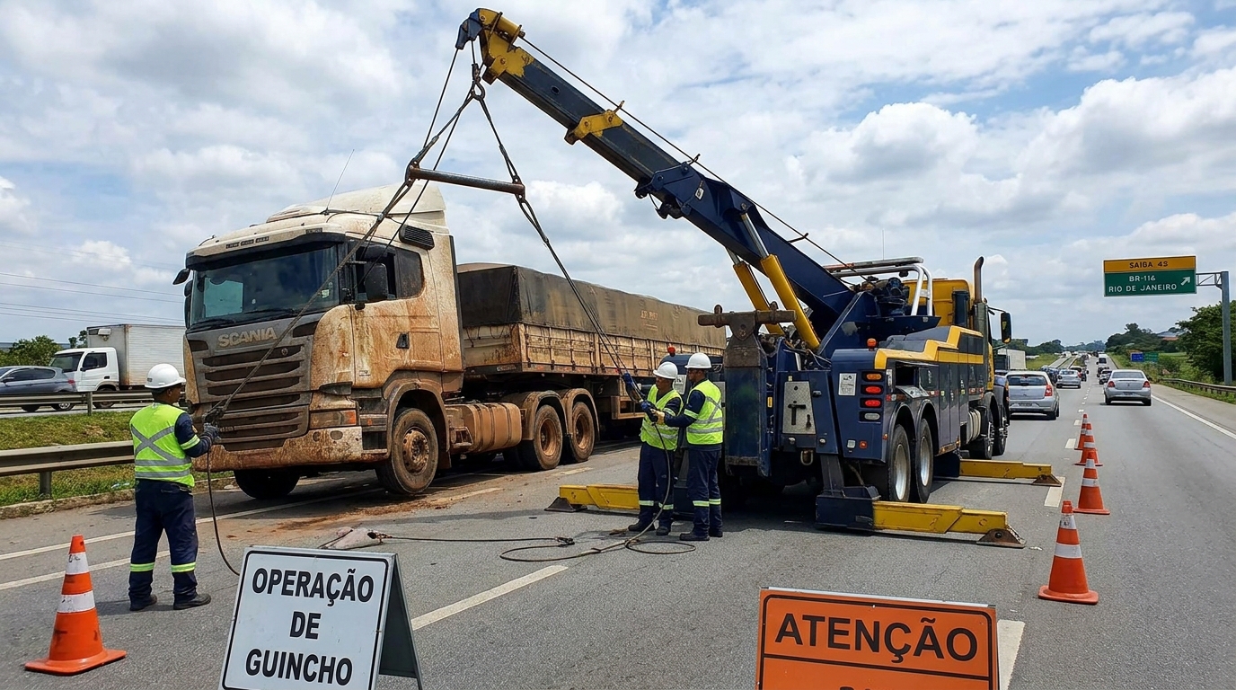 Reboque de Caminhão Baú em Campos dos Goytacazes‑RJ